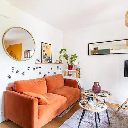 Charming 1bd Retreat In Charonne * Paris