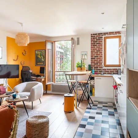 Lejlighed Charming 1bd Retreat In Charonne Paris