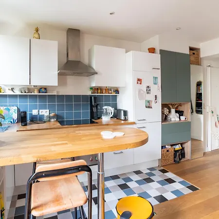 Lejlighed Charming 1bd Retreat In Charonne *
